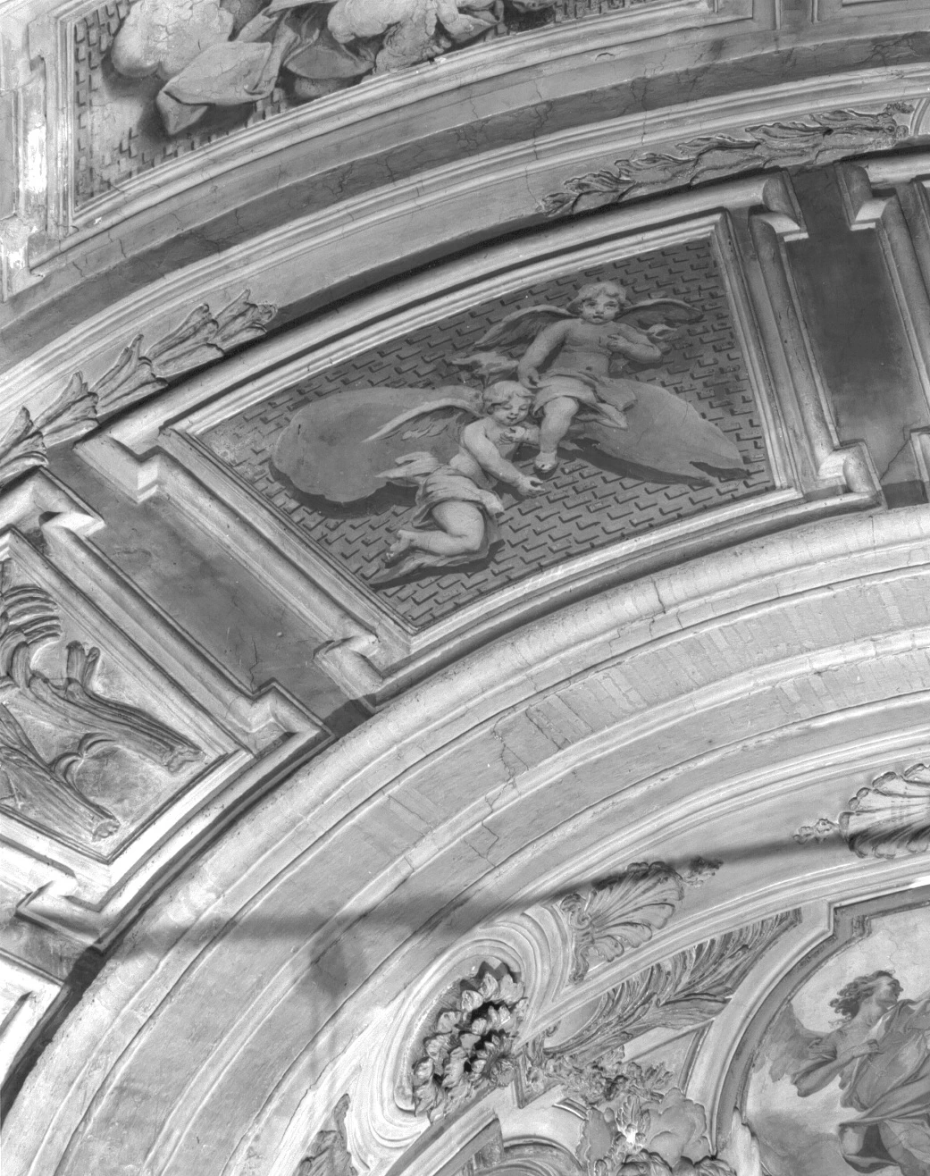 Gaetano Zompini - angioletti e putti, Chiesa di S. Nicola da Tolentino, Venezia 1